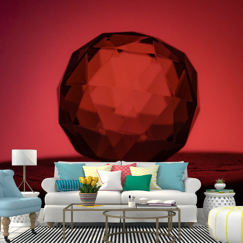 Geometry Moisture Resistant Wall Decor for Living Room, Made to Measure