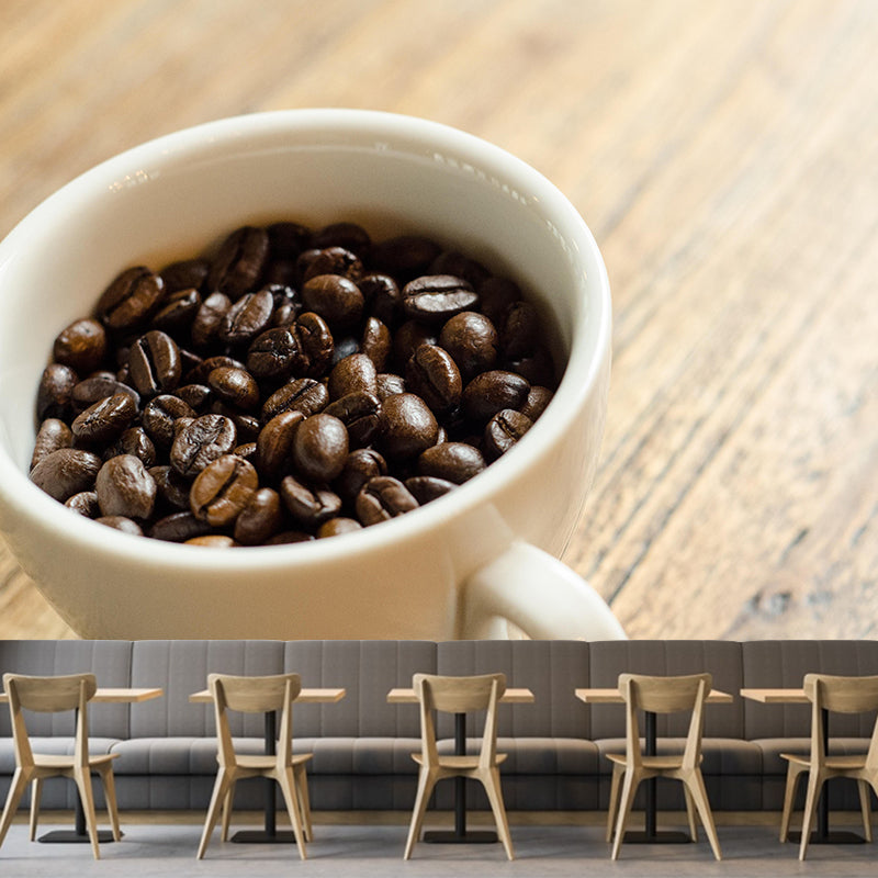 Simplicity Coffee Beans Mural Decorative Environmental Wallpaper for Decoration