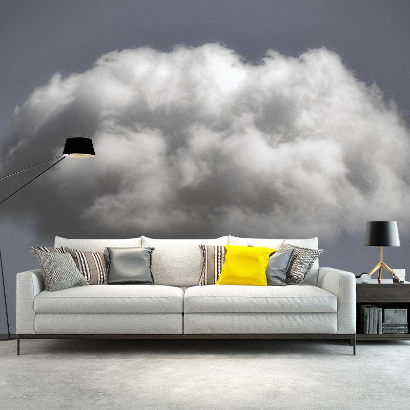 Customized Sky Mural Modern Style Mildew Resistant Sleeping Room Wall Decor