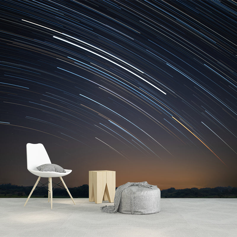 Universe Galaxy Mural Wallpaper for Sitting Room Decor Multiple Sizes Available