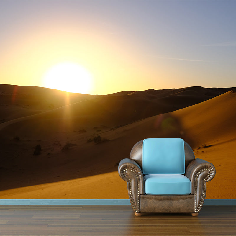 Desert Nature Landscape Removable Wall Mural for Dining Room, Water Resistant