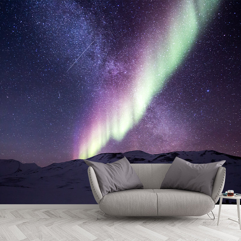 Beautiful Universe Removable Wall Mural for Sleeping Room, Stain Resistant