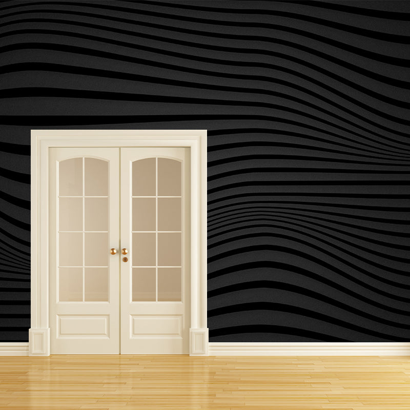 Modern Abstraction Wall Covering for Meeting Room Decoration, Waterproofing