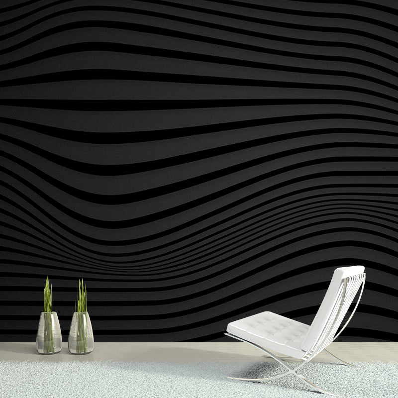 Modern Abstraction Wall Covering for Meeting Room Decoration, Waterproofing