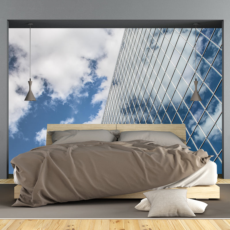 Nice Building Wall Mural Decal Eco-friendly Mural Wallpaper for Living Room