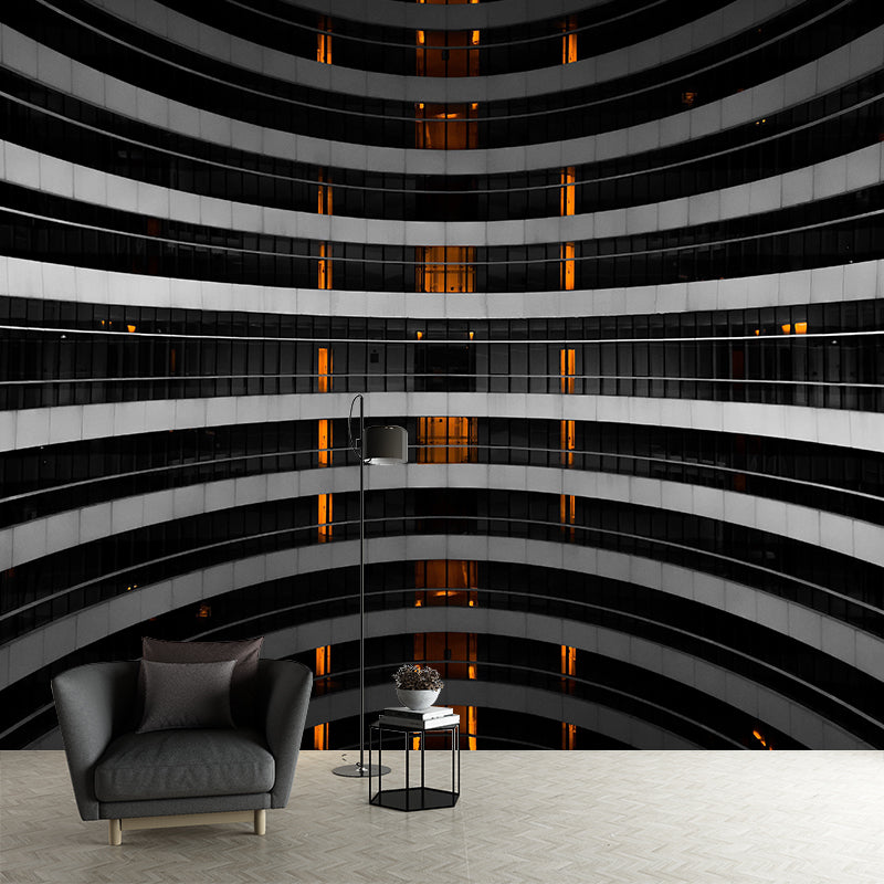 Skyscrapers Wall Mural Decor Environment Friendly Wallpaper for Bedroom