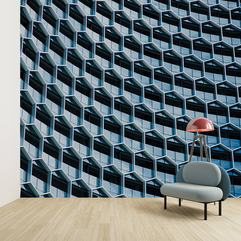 Skyscrapers Wall Mural Decor Environment Friendly Wallpaper for Bedroom