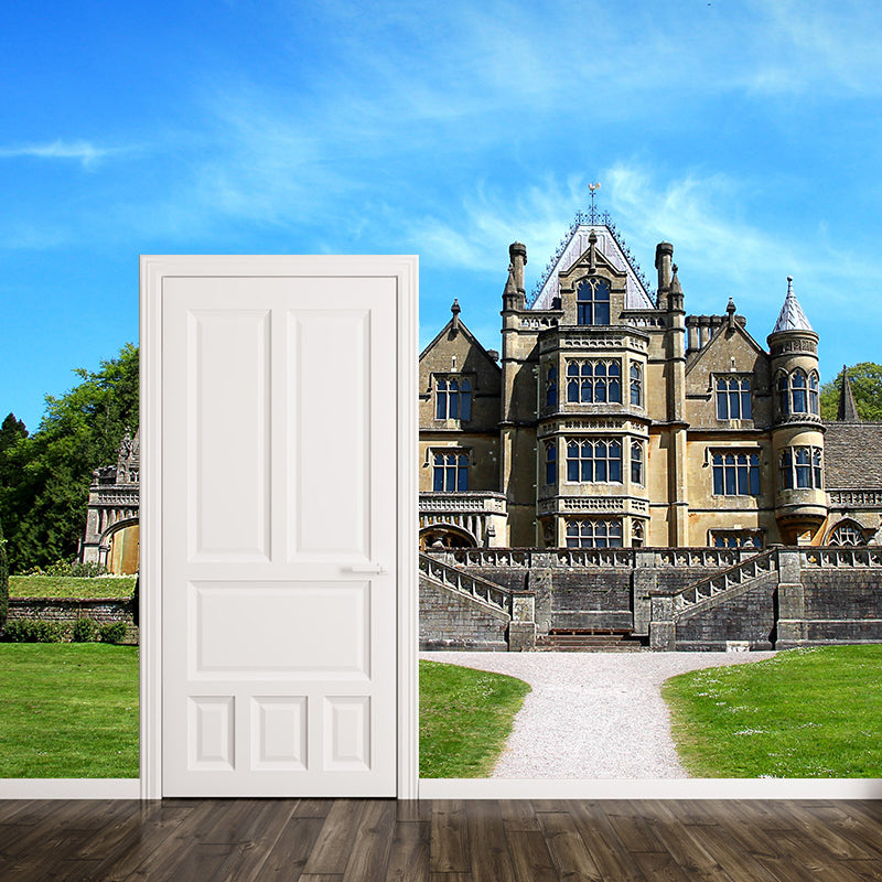 Country House Wall Mural Decal Eco-friendly Mural Wallpaper for Living Room