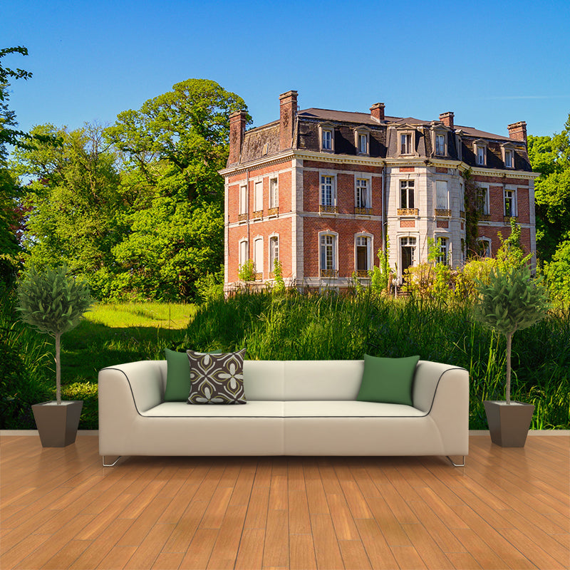 Country House Wall Mural Decal Eco-friendly Mural Wallpaper for Living Room