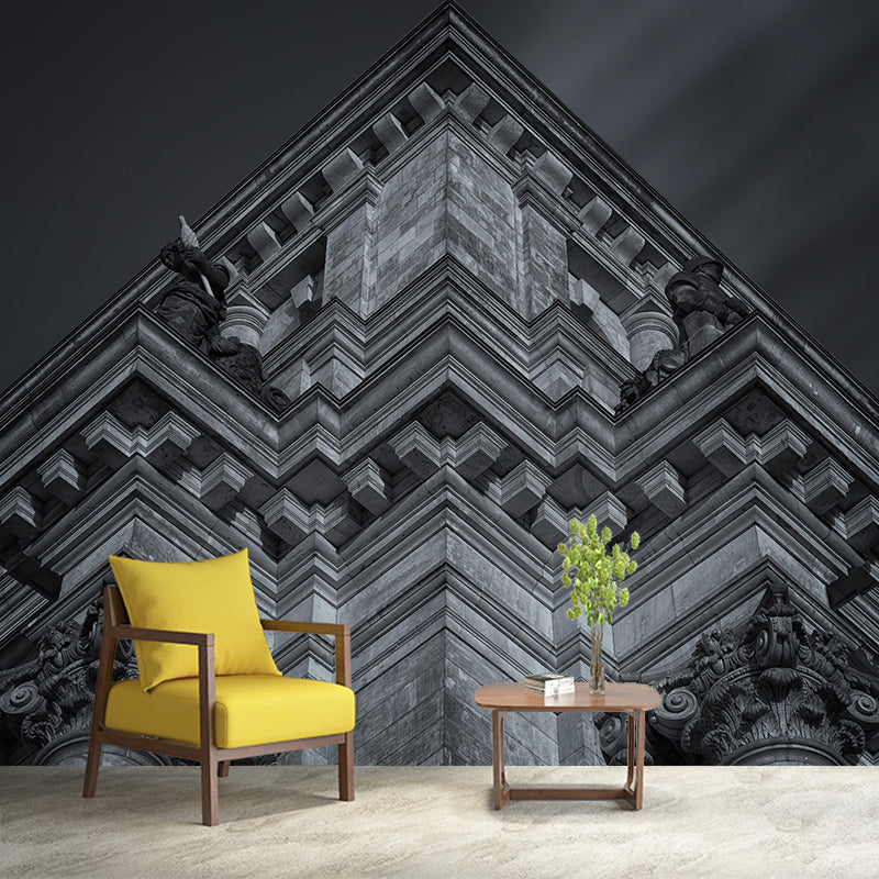 Modern Building Mural Wallpaper Custom-Made Wall Covering for Meeting Room