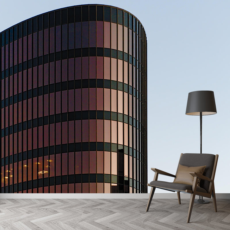 Modern Building Mural Wallpaper Custom-Made Wall Covering for Meeting Room