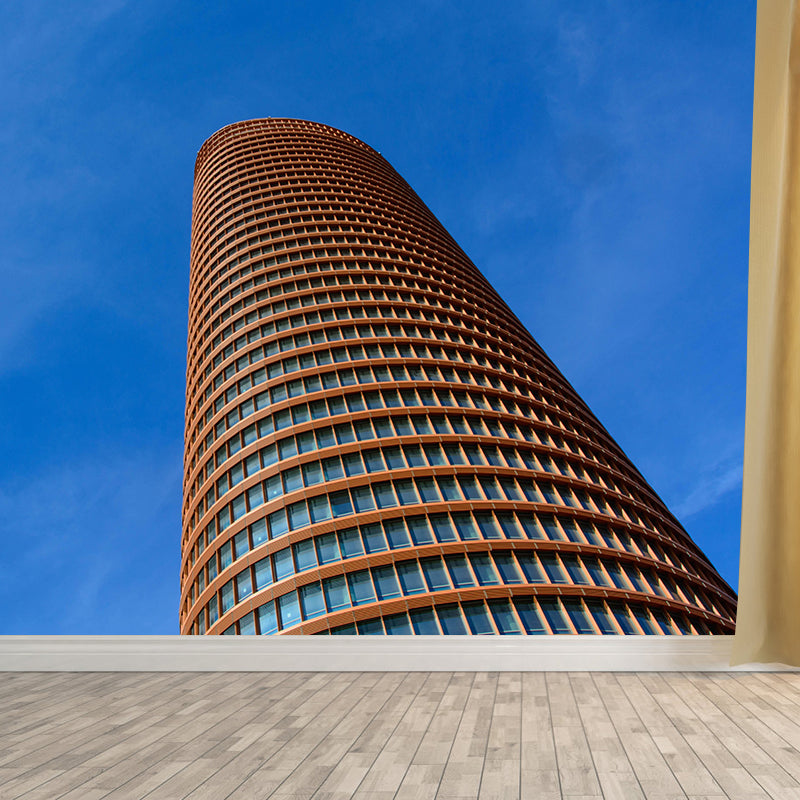 Modern Building Mural Wallpaper Custom-Made Wall Covering for Meeting Room