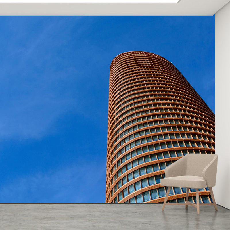 Modern Building Mural Wallpaper Custom-Made Wall Covering for Meeting Room