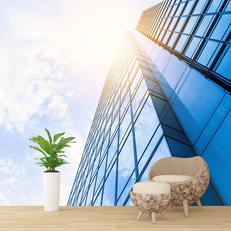 Building Wall Mural Decal Eco-friendly Mural Wallpaper for Living Room