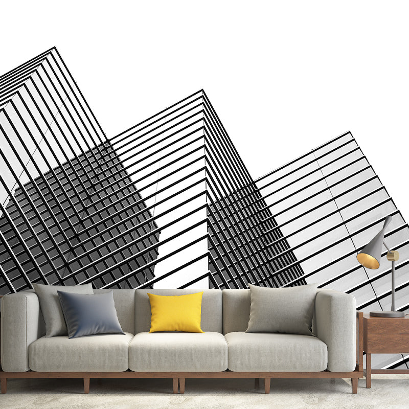 Architecture Wall Mural Decal Eco-friendly Mural Wallpaper for Living Room