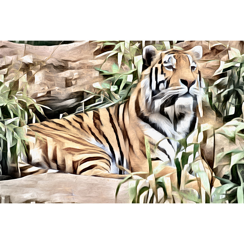 Animal Pattern Illustration Mural Environment Friendly for Living Room Home Decor