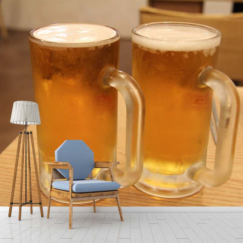 Wine Photo Mural Wallpaper Wall Covering for Bar, Moisture Resistant, Personalised Size