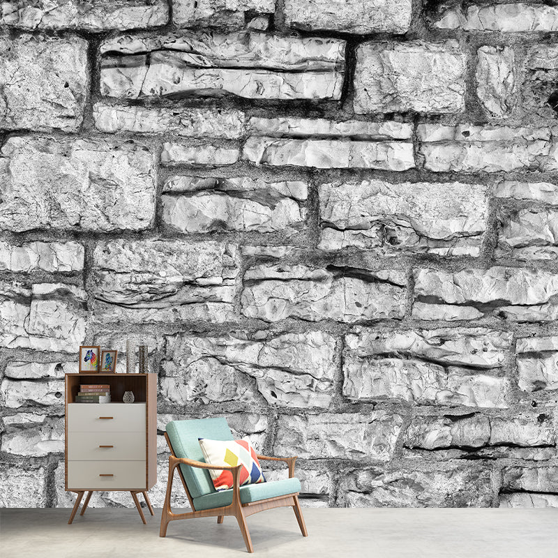 Brick Removable Wall Decals for Living Room Bedroom, Personalized Size