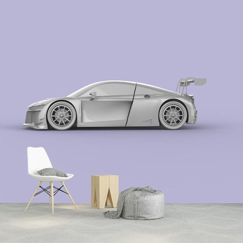 Modern Transportation Wall Murals Modern Style Moisture Resistant Wall Covering