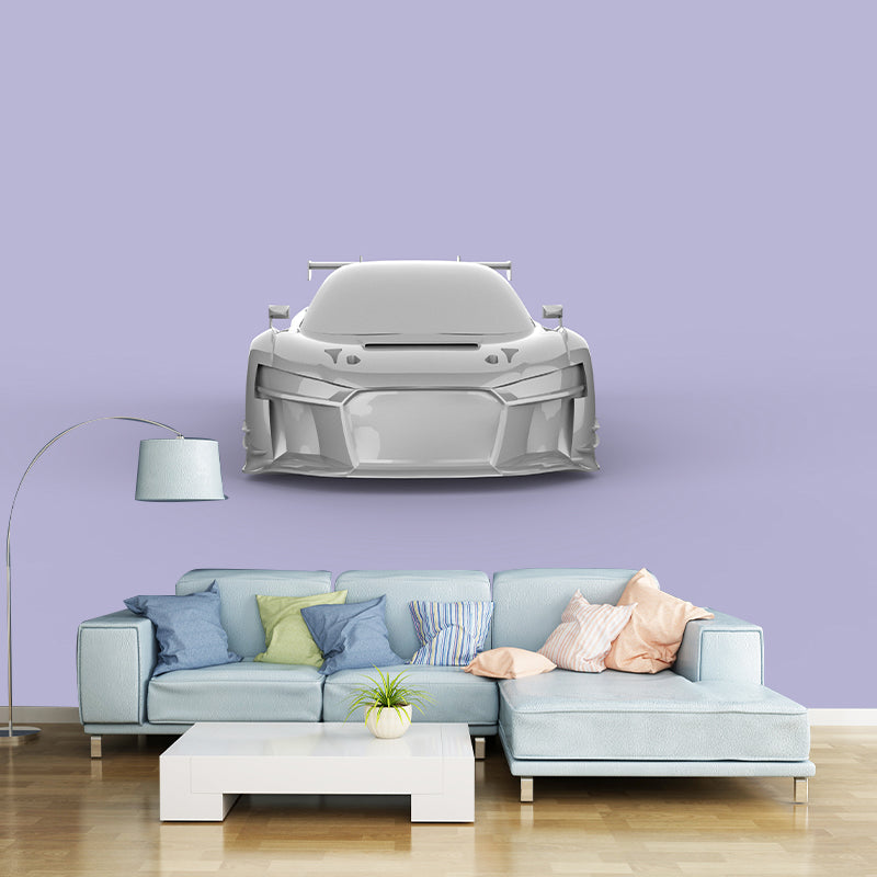 Car Transportation Contemporary Mural Decal Sitting Room Moisture Resistant Wall Decor