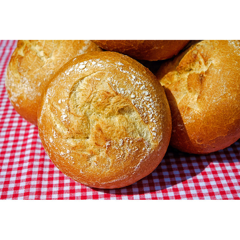 Contemporary Bread Wall Mural Environment Friendly Wallpaper for Cake Shop