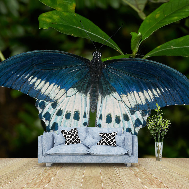 Customized Butterfly Wall Mural Wallpaper Horizontal Photography for Bedroom