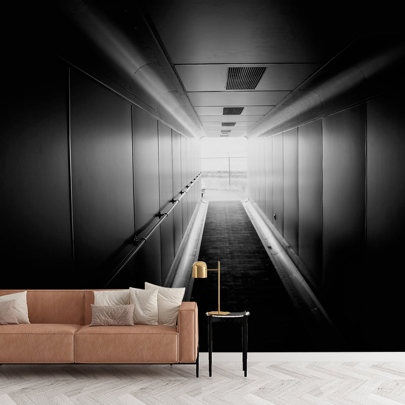 Minimalist Style Spatial Extension Removable Wall Mural for Sitting Room