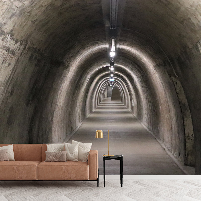 Modern Style Spatial Extension Mural Wallpaper for Home Decoration, Water Resistant