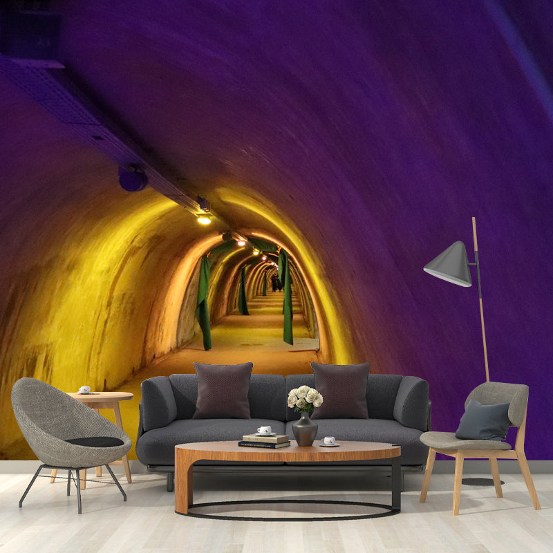 Modern Style Spatial Extension Mural Wallpaper for Home Decoration, Water Resistant