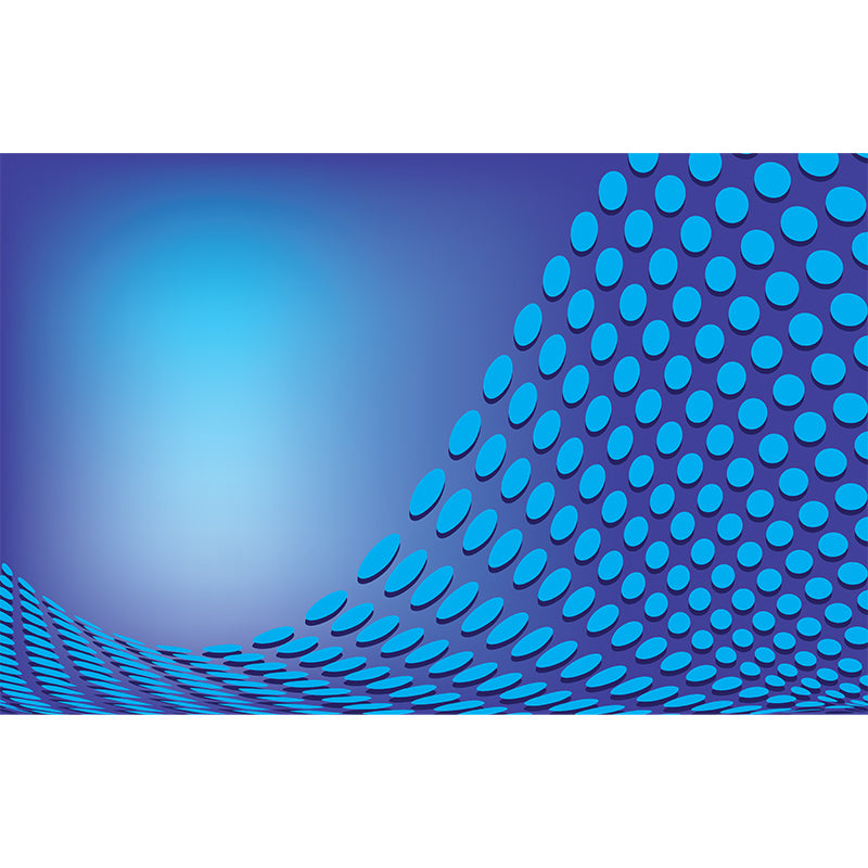 Geometric Pattern Illustration Contemporary Wall Covering for Living Room