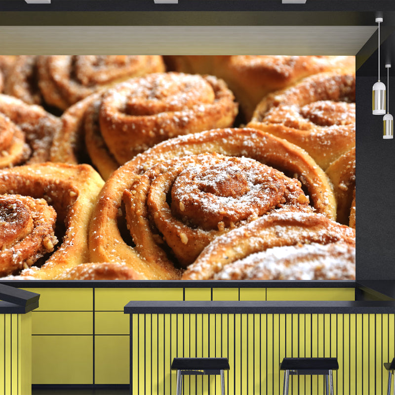 Commercial Cake Shop Mural Wallpaper Sweet Cake Wall Decor, Personalized Size