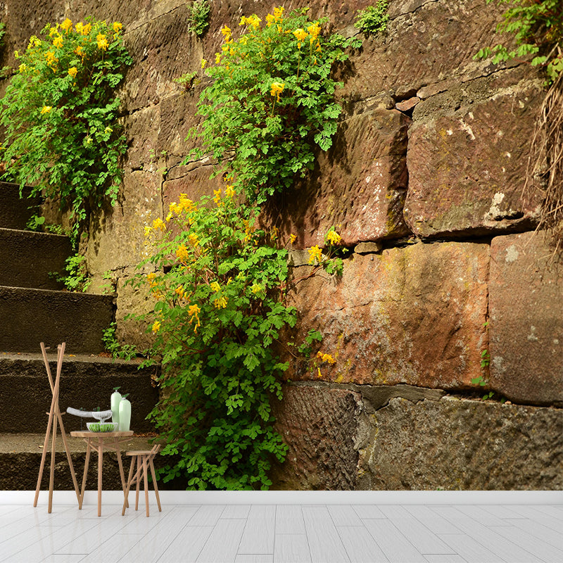 Stairs Architecture Photography Mural Wallpaper Stain Resistant for Room