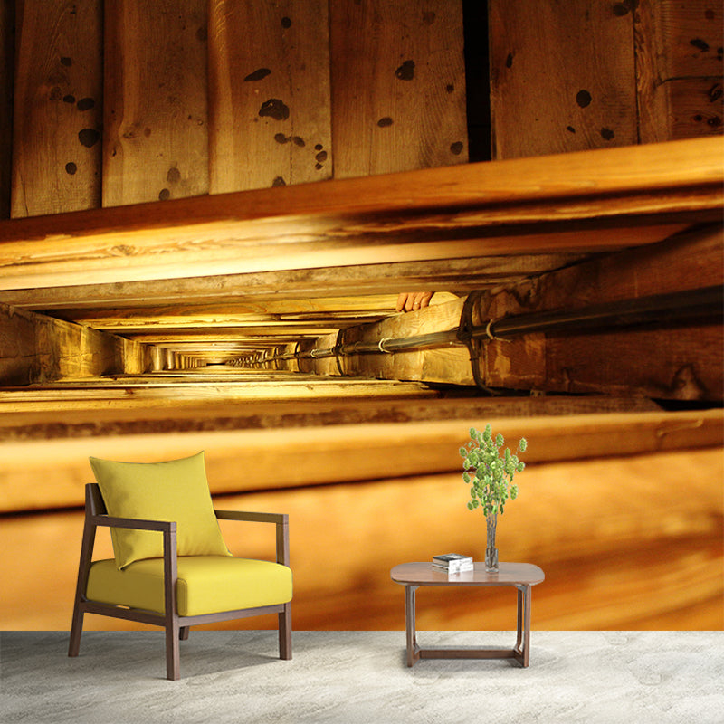 Stairs Architecture Mural Wallpaper Decorative Stain Resistant Wall Decor