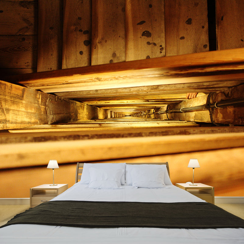 Stairs Architecture Mural Wallpaper Decorative Stain Resistant Wall Decor