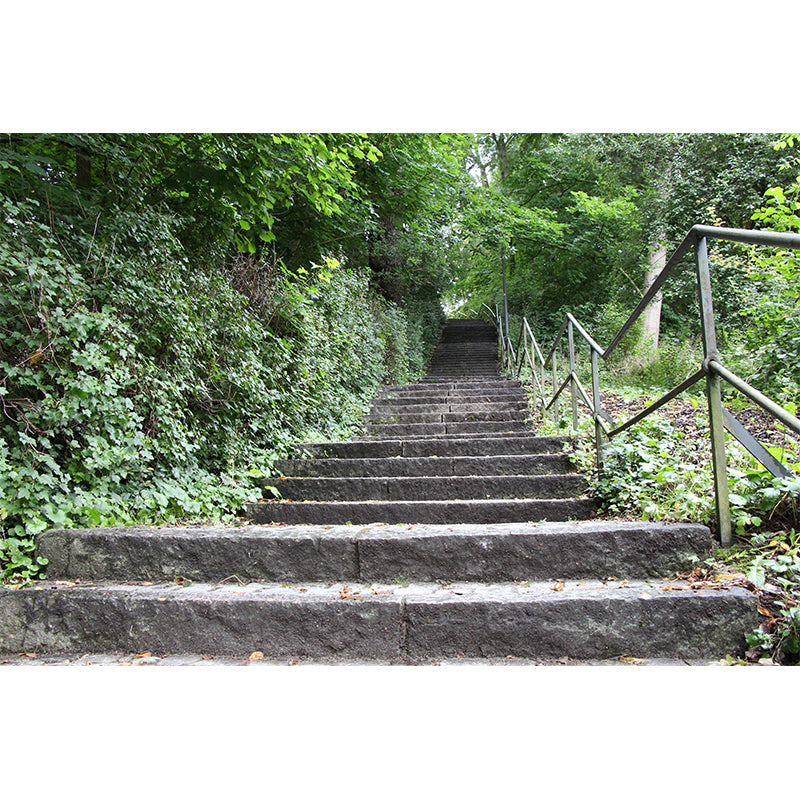 Customized Modern Stairs Building Mural Wallpaper Wall Covering for Bedroom