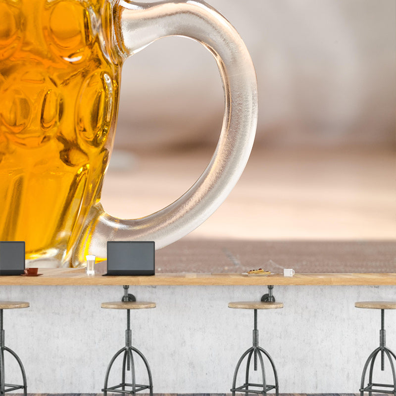 Contemporary Photography Wine Wall Mural Moisture Resistant for Pub Shop