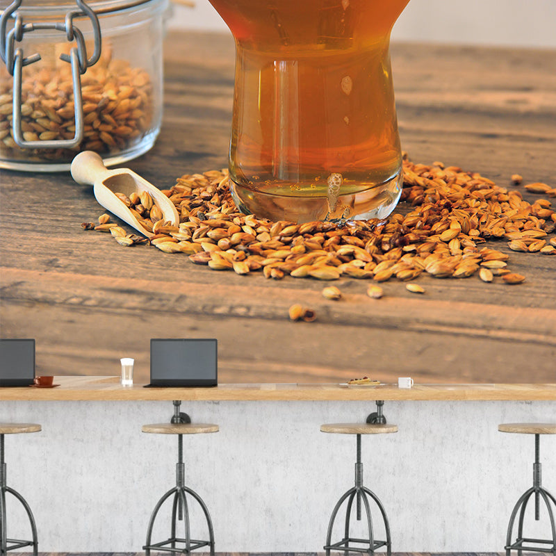 Horizontal Photography Mural Wallpaper Eco-friendly Wall Covering for Commercial Use