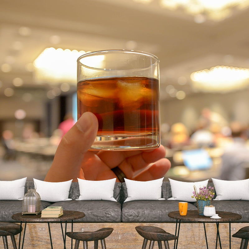 Contemporary Wine Wall Mural Moisture Resistant Photography Style for Bar Shop