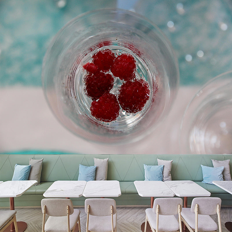 Wine Wall Mural Modern Environment Friendly Photography Decoration for Bar