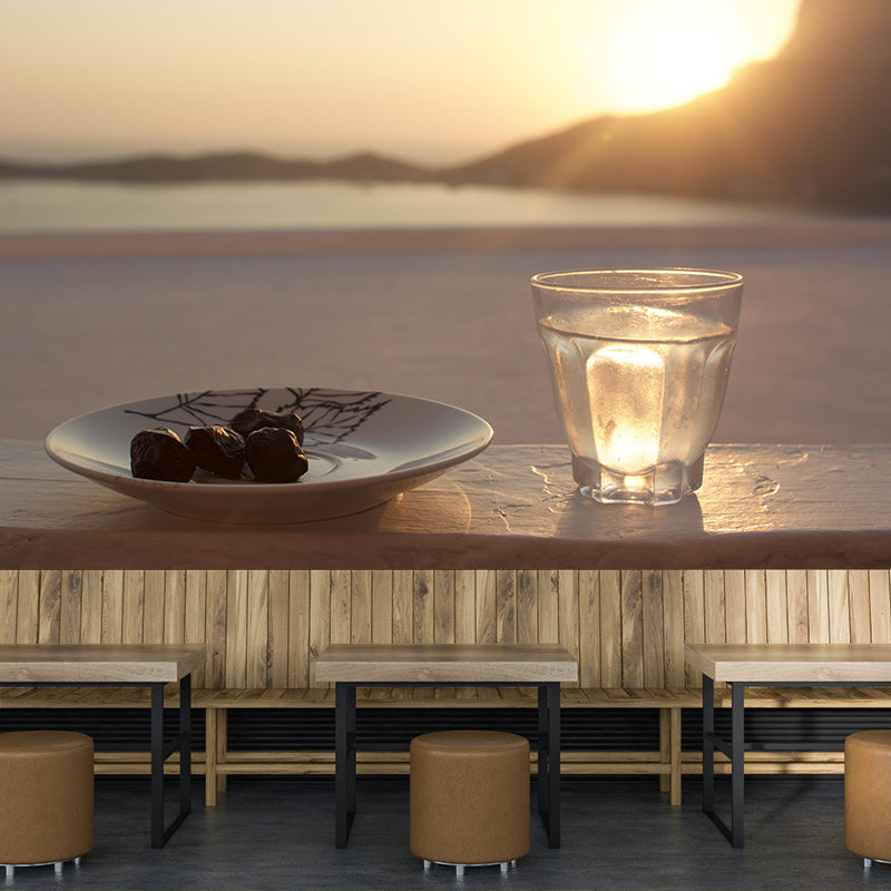 Wine Wall Mural Modern Environment Friendly Photography Decoration for Bar