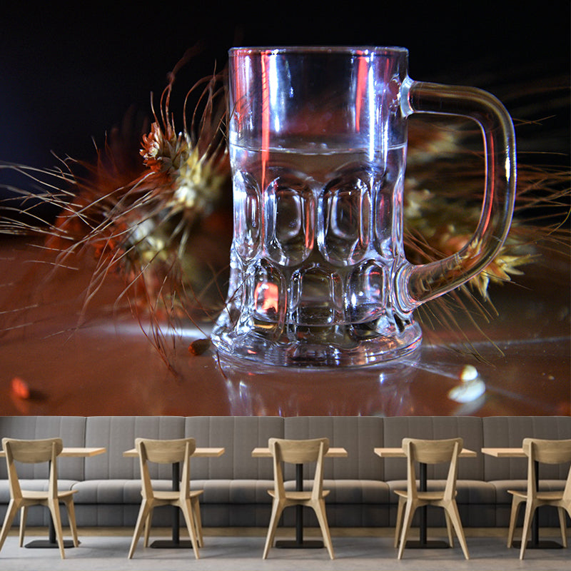 Customized Modern Mural Wallpaper Moisture Resistant Bar Shop Wall Decor