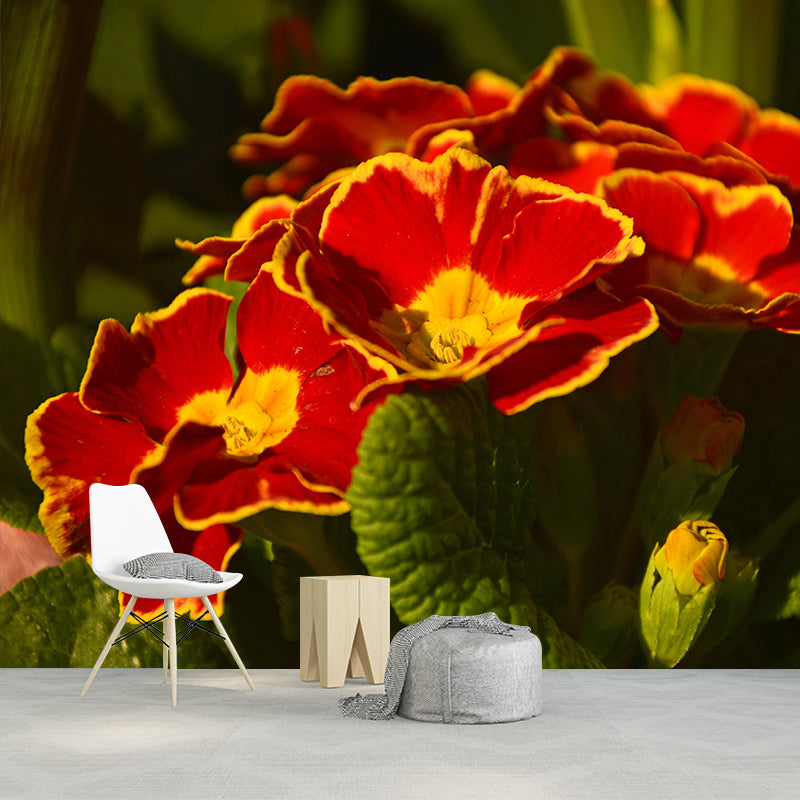 Customized Primrose Mural Wall Covering Eco-friendly Wallpaper for Bedroom