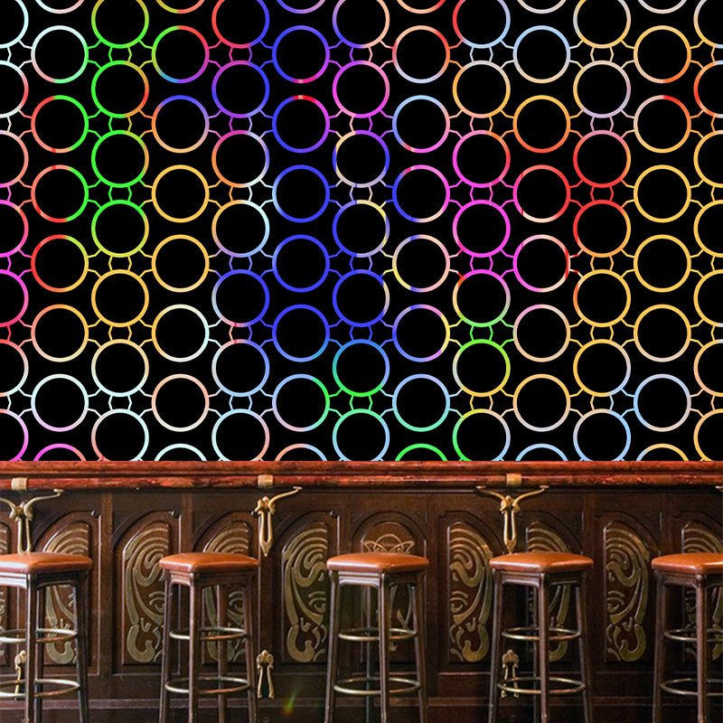 Geometric Shape Mural Modernism Bedroom Living Room Decoration, Stain Resistant