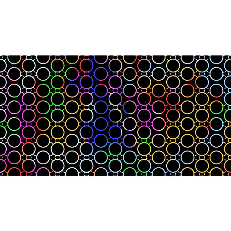 Geometric Shape Mural Modernism Bedroom Living Room Decoration, Stain Resistant