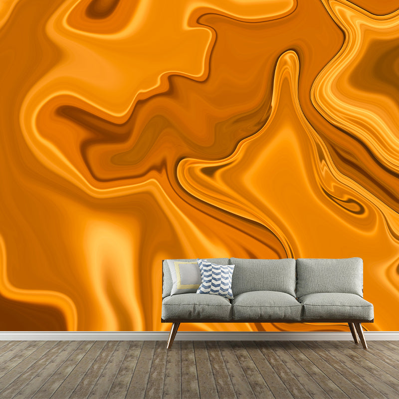 Abstract Illustration Contemporary Mural for Living Room, Stain Resistant