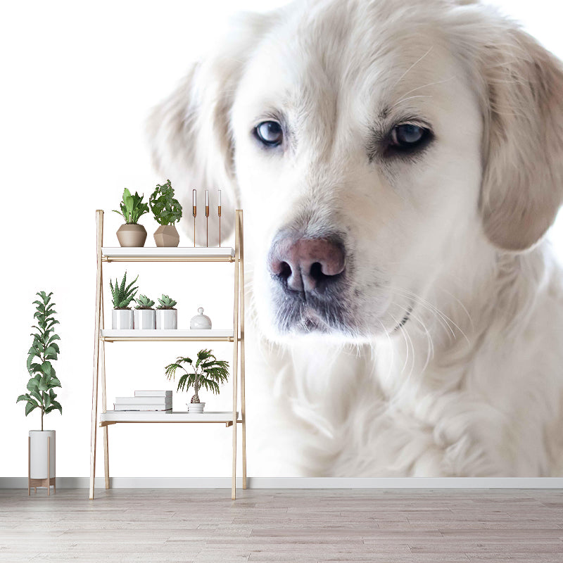 Lovely Golden Retriever Mural Wall Decor Living Room Wall Covering for Decoration