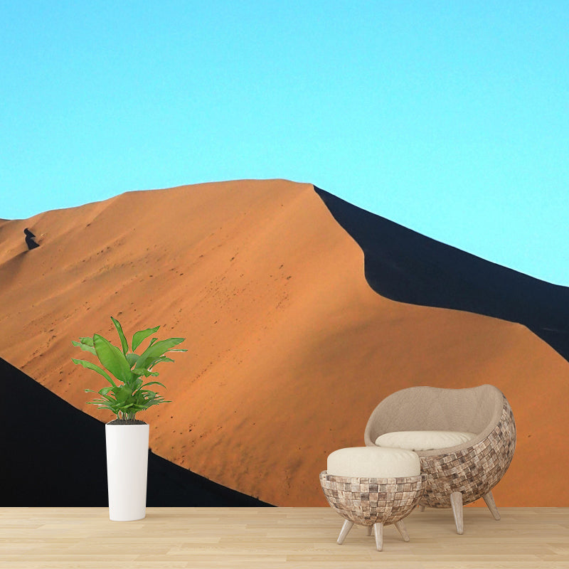 Customized Desert Wall Mural Modernism Mildew Resistant Wall Decor for Sleeping Room