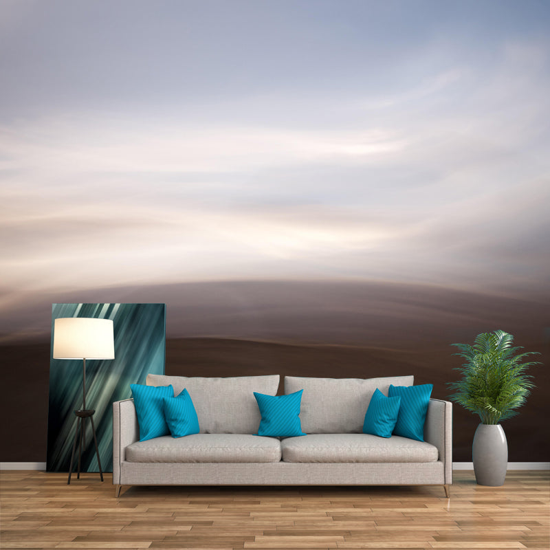 Contemporary Desert Scenery Wall Decor Living Room Wall Covering Mural