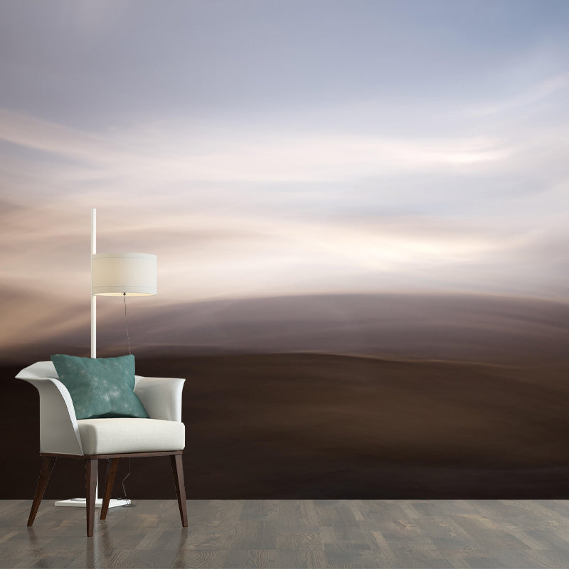 Contemporary Desert Scenery Wall Decor Living Room Wall Covering Mural