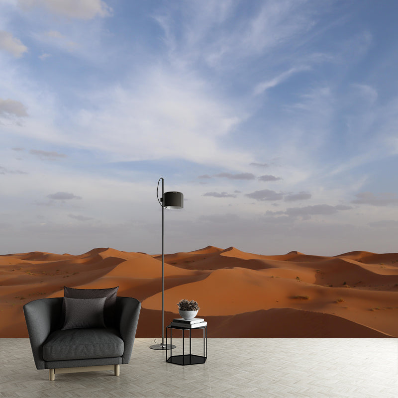 Desert Landscape Mural Photography Wall Decor for Sitting Room